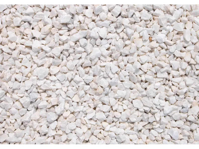 Scherf Marmorsplitt Matt-Weiß 8 - 12 mm 10 kg PE-Sack