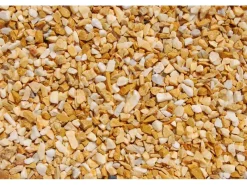 Scherf Marmorsplitt Siena-Gelb 9 - 12 mm 25 kg PE-Sack