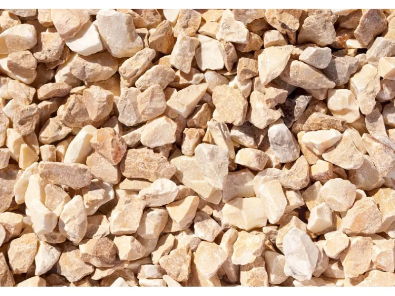 Scherf Marmorsplitt Siena-Gelb 22 - 32 mm 1000 kg Big-Bag