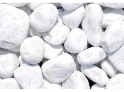 Scherf Zimmerbrunnen^Marmorzierkiesel Carrara Weiß 60 - 100 mm 1000 kg Big-Bag