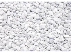 Scherf Zimmerbrunnen^Marmorzierkiesel Carrara Weiß 12 -16 mm 25 kg PE-Sack