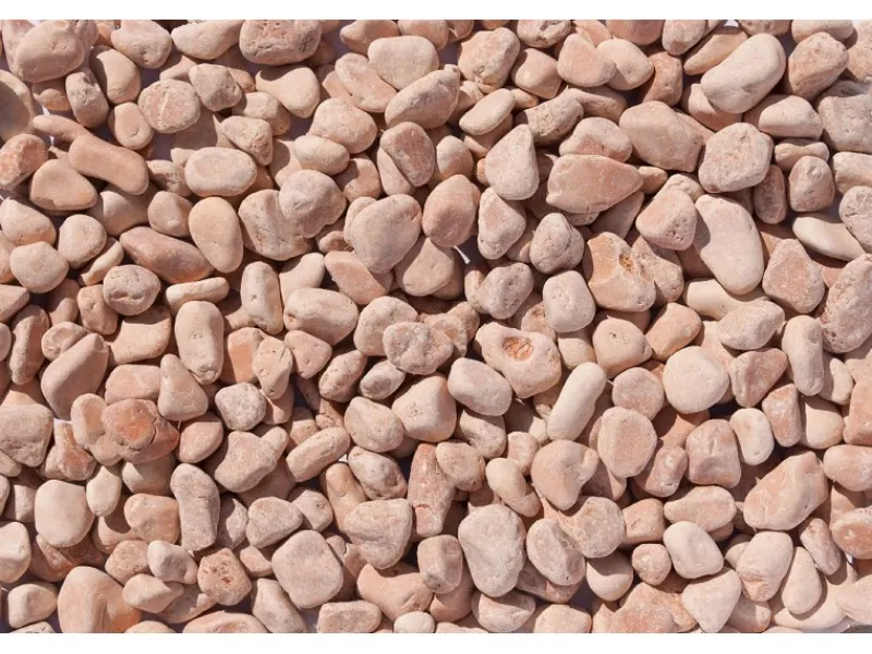 Scherf Zimmerbrunnen^Marmorzierkiesel Verona-Rot 15 - 25 mm 1000 kg Big-Bag