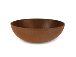 matches21 HOME&HOBBY Pflanzschale für Draussen in Hell-Grau Marmoriert 37 x 10,5 cm