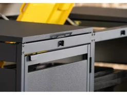 MBOX24 Classic Mülltonnenbox für 4 Mülltonnen (240L) aus Verzinktem Stahl 4er Metall Mülltonnenverkleidung in Anthrazit Robust & Wetterfest