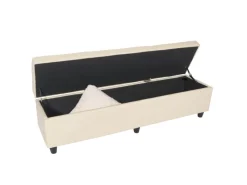 MCW Aufbewahrungs-Truhe Arezzo XXL Creme