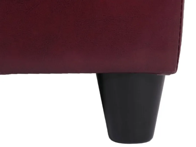 MCW Aufbewahrung^Aufbewahrungs-Truhe Kriens Leder/Kunstleder 112x45x45cm