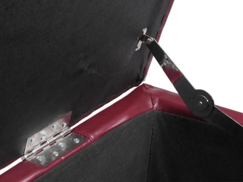 MCW Aufbewahrung^Aufbewahrungs-Truhe Kriens Leder/Kunstleder 112x45x45cm