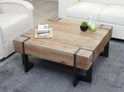 MCW Klarlacke^Couchtisch A15 farben 90x90cm