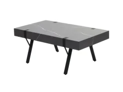 MCW Couchtisch L54 Marmor-Optik Grau