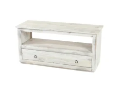 MCW Möbelserien^Couchtisch Shabby--Look Weiß