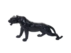 MCW Dekorative Figuren^Deko Figur Panther mit Halsband mit Halsband
