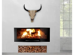 MCW Dekorative Figuren^Deko Schädel Longhorn Natur