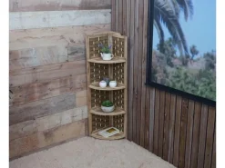 MCW Eckregale^Eckregal K85 Geflecht