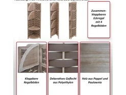 MCW Eckregale^Eckregal K85 Geflecht