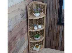 MCW Eckregale^Eckregal K85 Geflecht