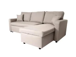 MCW Sofas^Ecksofa mit Bettkasten L17