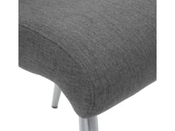 MCW Stühle^Esszimmer-Set G55Bank Küchenstuhl Stuhl Grau-Braun Bank 180cm