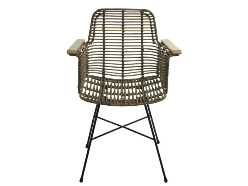 MCW Klarlacke^Esszimmerstuhl M29 6er-Set