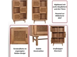 MCW Möbelserien^Highboard M47