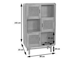 MCW Möbelserien^Highboard M47