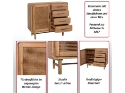MCW Möbelserien^Kommode M47 101x109x45cm