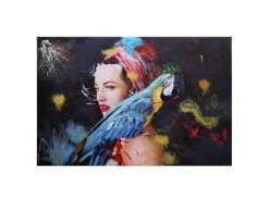 MCW Ölgemälde Frau H25 Handgemalt 80x120cm