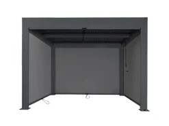 MCW Pergola L46 mit Seitenwand 3x3m