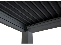 MCW Pergola L46 mit Seitenwand 3x3m