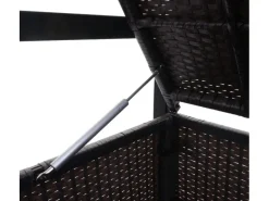 MCW Sitzbänke^Poly-Rattan 3er Sitzbank F39 Kissen