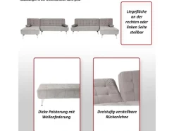 MCW Schlafsofa K22 Samt