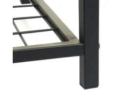 MCW Sitzbänke^Schuhregal A27 40x107x38cm Wildeiche-Optik