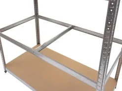 MCW Schwerlastregal^Schwerlastregal E33 Verzinkt 200x120x60cm