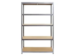 MCW Schwerlastregal^Schwerlastregal E33 Verzinkt 200x120x60cm