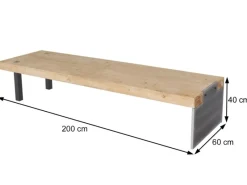 MCW Garderoben^Sitzbank L75