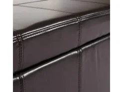 MCW Aufbewahrung^Sitzbank mit Aufbewahrung Arezzo LEDER 112x45x45cm