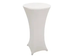 MCW Stehtisch mit Husse J30 2-teilig Husse Creme-Beige