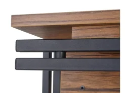 MCW Wandgarderobe A27 4 Haken 3D-Struktur Wild-Optik