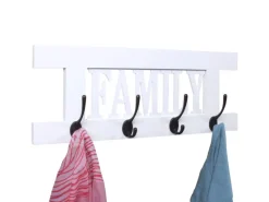 MCW Garderoben^Wandgarderobe C60 Family Shabby-Look Lackiert