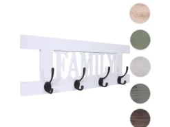 MCW Garderoben^Wandgarderobe C60 Family Shabby-Look Lackiert