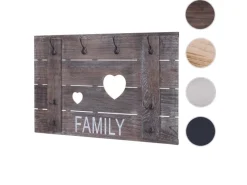 MCW Wandgarderobe C89 Family Shabby-Look Braun Shabby