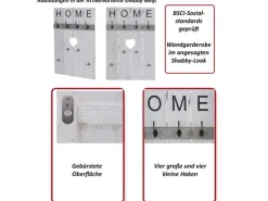 MCW Garderoben^Wandgarderobe C89 Home Shabby-Look
