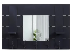 MCW Wandgarderobe C89 mit Spiegel Shabby