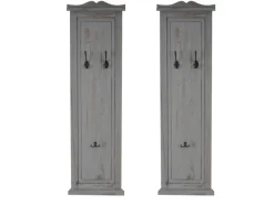 MCW Wandgarderobe H33 2er-Set Shabby