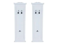 MCW Garderoben^Wandgarderobe H33 2er-Set Lackiert