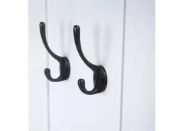 MCW Garderoben^Wandgarderobe H33 2er-Set Lackiert