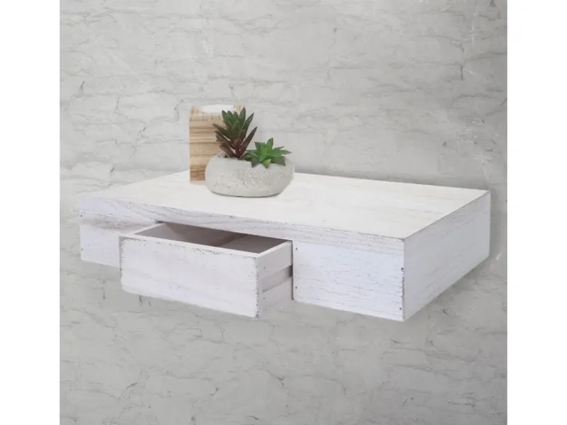 MCW Wandregal Cher 8x40x25cm Shabby