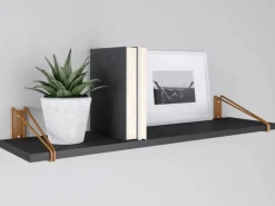 Schweberegale^MDF-Wandregal Oldham 1,8 cm x 60 cm x 20 cm farben