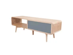 Tische^MeGusta FernsehTisch Grau Rechteckig (BxHxT) 120x45x60 cm TV Tisch Arturo