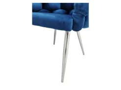 Stühle^MeGusta Moderner Stuhl 2er-Set Polsterstuhl Esszimmerstuhl mit Armlehne Paula