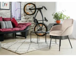 MeGusta Moderner Stuhl 2er-Set Polsterstuhl Esszimmerstuhl mit Armlehne Leni